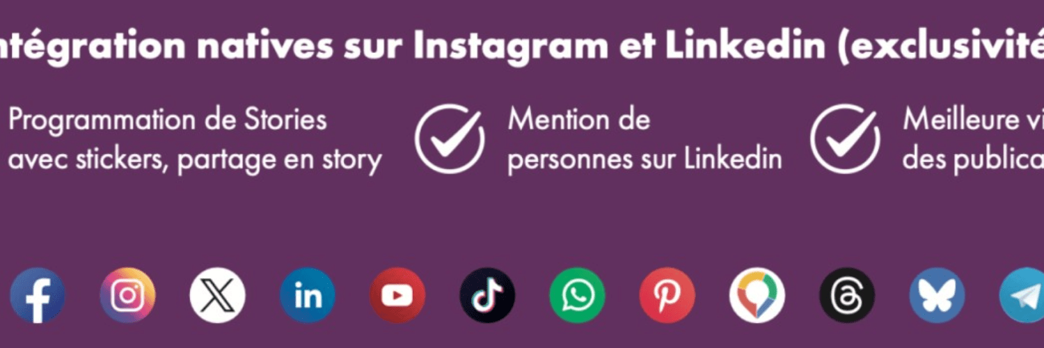 Bannière de la solution : Mashup Web Social